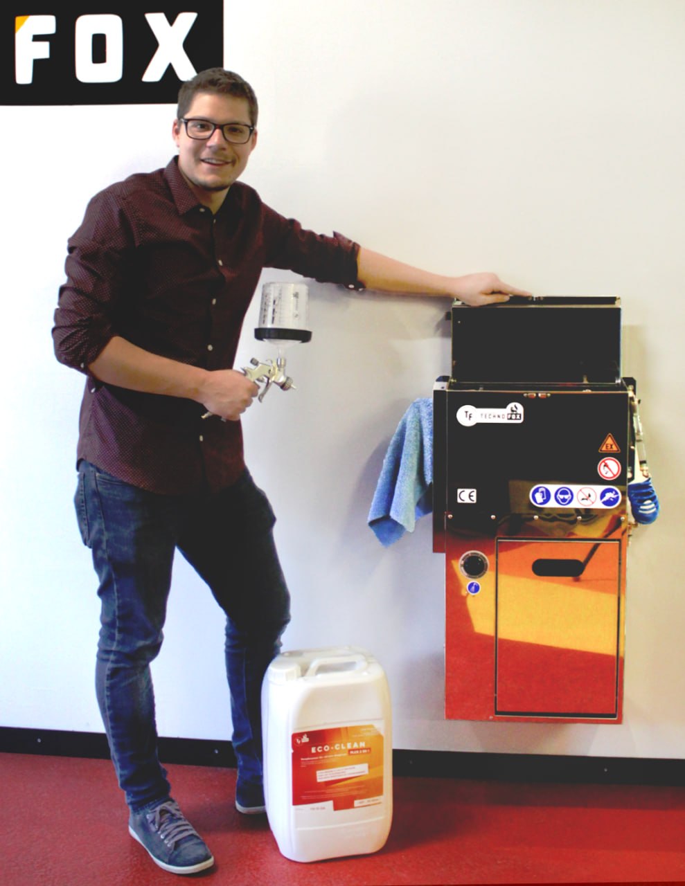 Cédric Rey, Founder of Technofox